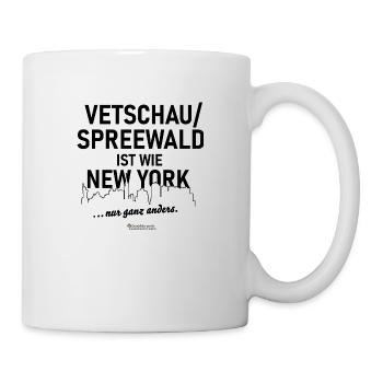 Vetschau/Spreewald - Tasse - Weiß - Rechts