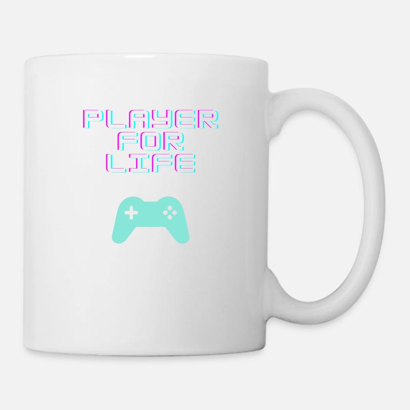 Spieler fürs Leben - Tasse - Weiß