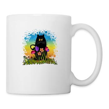 Cat - Mug - white - Right