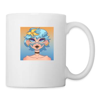 Goldener Ozean - Tasse - Weiß - Rechts