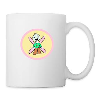 Würmchen - Tasse - Weiß - Rechts