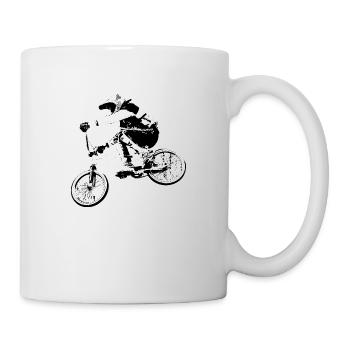 BMX Race Racing Mountainbike Motocross - Tasse - Weiß - Rechts