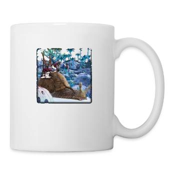 Suesse Schnecke - Tasse - Weiß - Rechts