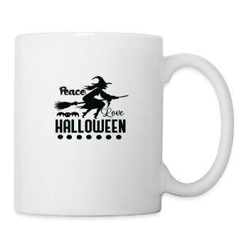Peace Love Halloween - Mug - white - Right