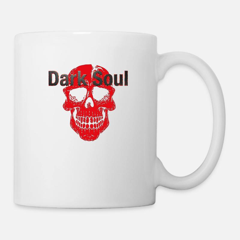 Âme sombre - Mug blanc - blanc
