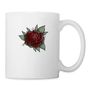 Rose - Mug blanc - blanc - Droite