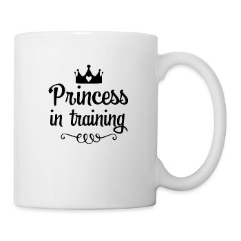 Princess in Training - Tasse - Weiß - Rechts