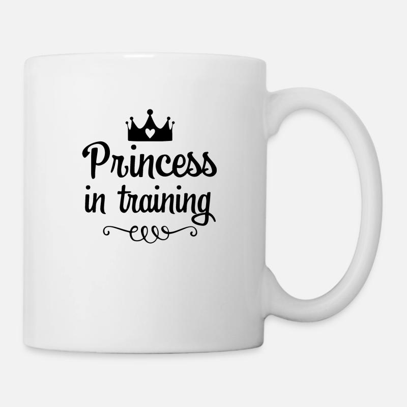 Princess in Training - Tasse - Weiß