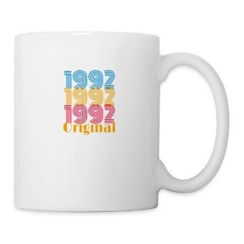 1992 Original / Cadeau d’anniversaire Original - Mug blanc - blanc - Droite