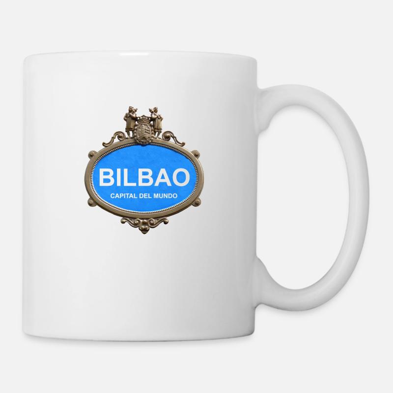 Bilbao capitale mondiale - Mug blanc - blanc