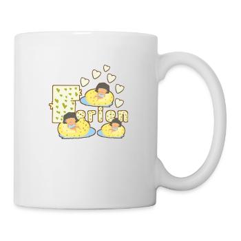 Ferien - Tasse - Weiß - Rechts