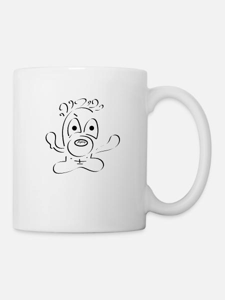 Strange monster - Mug - white