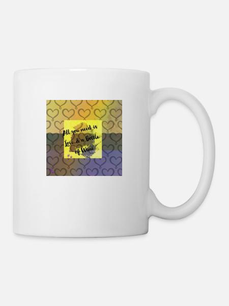 All you need - Tasse - Weiß
