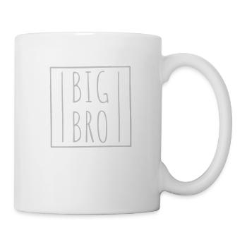 Frame Big Bro Logo - Mug blanc - blanc - Droite