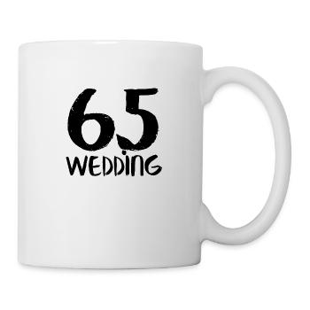 65 wedding black Berlin - Tasse - Weiß - Rechts