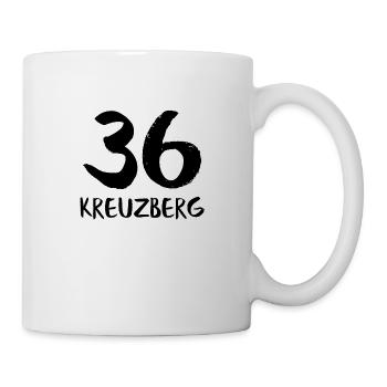 36 kreuzberg black - Tasse - Weiß - Rechts