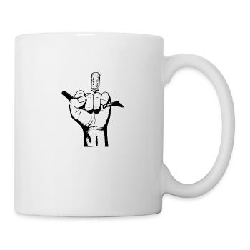 The Bad Boy in Black and White - Mug - white - Right