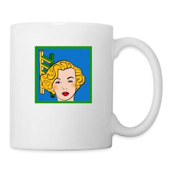 T-shirt Groovie Chick - Mug blanc - blanc - Droite
