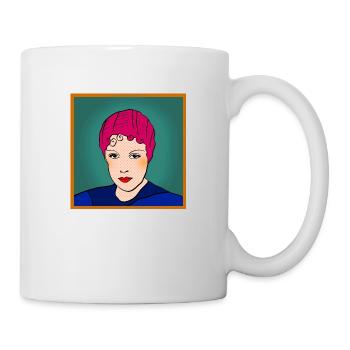 fille 23 2 - Mug blanc - blanc - Droite