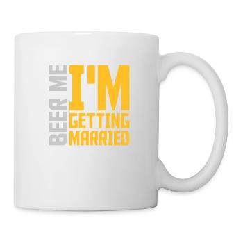 Beer Me Getting Married - Mug - white - Right