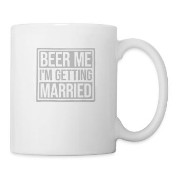 Beer Me Me marier - Mug blanc - blanc - Droite