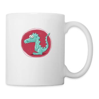 Friendly Dragon - Mug - white - Right
