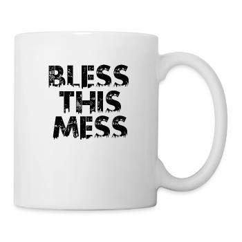 bless this mess - Mug - white - Right