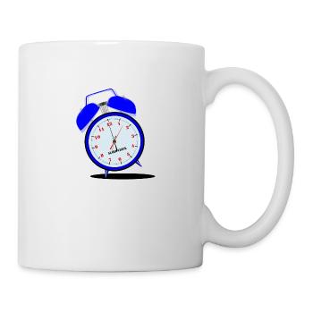 Lauter Wecker klingeln - Tasse - Weiß - Rechts