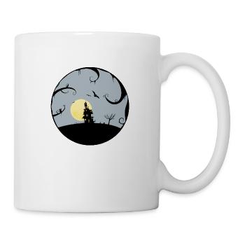 Halloween Castle - Tasse - Weiß - Rechts