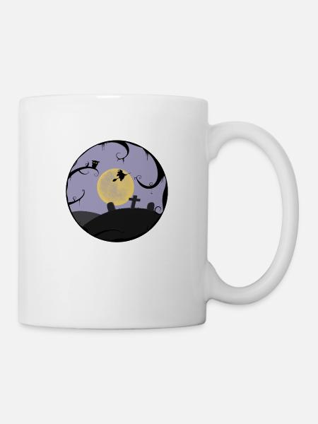 Halloween Witch - Tasse - Weiß