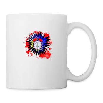 Morgendlicher Weckruf - Tasse - Weiß - Rechts