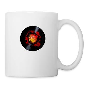 Exploding Rock Long Playing Record - Mug blanc - blanc - Droite