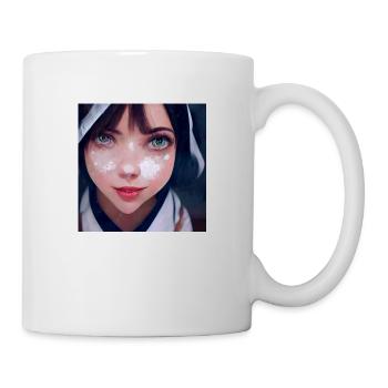 Manga Girl - Mug blanc - blanc - Droite