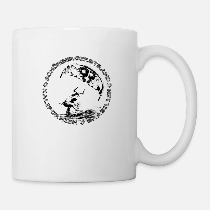 Kitesurfers - Mug - white