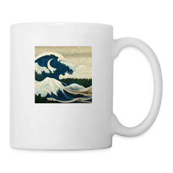 The Great Wave - Mug - white - Right
