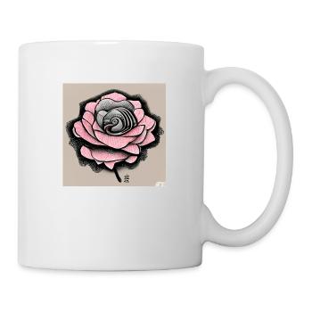 The Japanese rose - Mug - white - Right