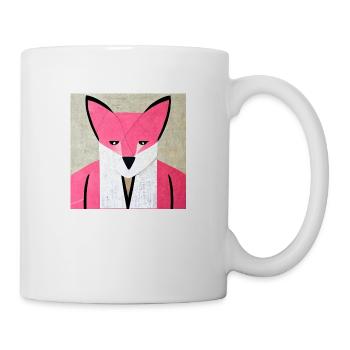 Origamifox - Mug - white - Right