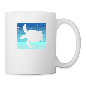Chill Toad Turtle Chill Turtle Relax - Mug blanc - blanc - Droite