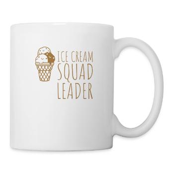 Leader Ice Cream Squad - Tasse - Weiß - Rechts