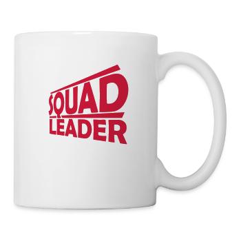 Squad Leader Design Logo - Mug - white - Right