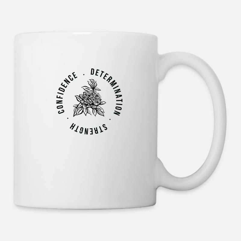 Confidence Determination Strength - Mug - white