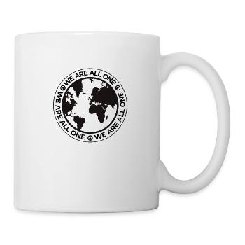 NOUS SOMMES TOUS UN - Ce n’est qu’ensemble que nous sommes forts - Mug blanc - blanc - Droite