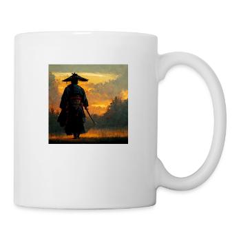 Samurai - Mug blanc - blanc - Droite