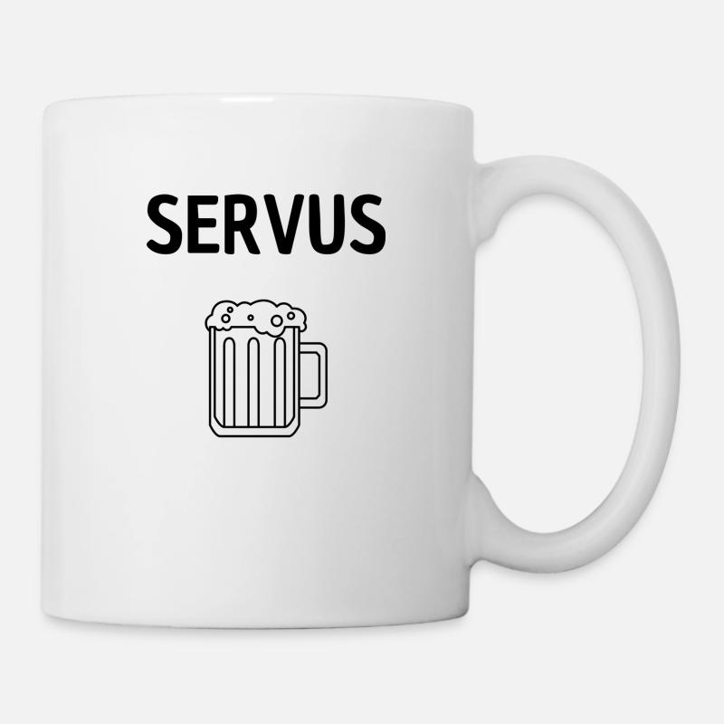Servus - Tasse - Weiß