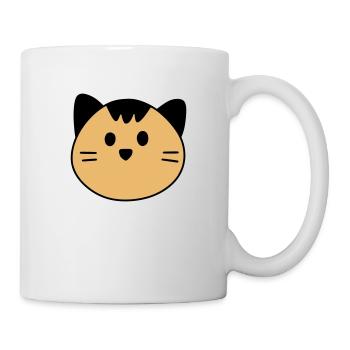 Cute cat - Tasse - Weiß - Rechts