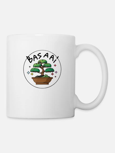 Japanese Kawaii Bonsai - Mug - white