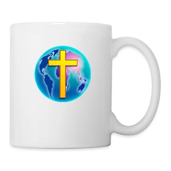 Worldwide Cross Symbol - Mug - white - Right