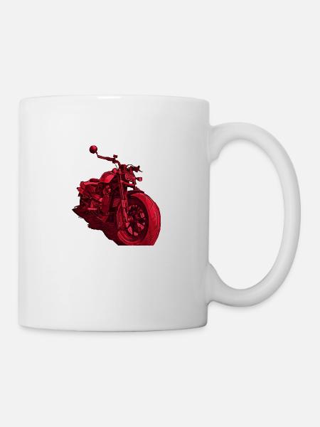 Chopper rot - Tasse - Weiß