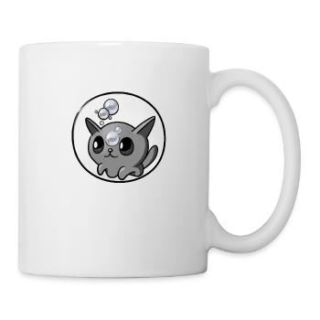 Savon Bubbles Chat - Mug blanc - blanc - Droite