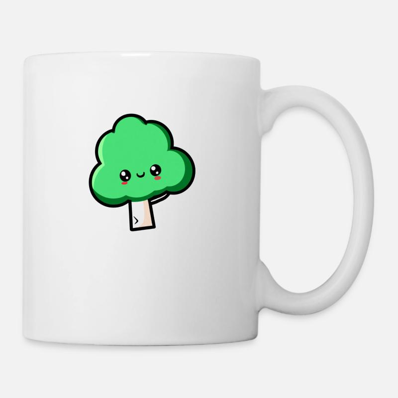 Un arbre peut aussi être mignon - Mug blanc - blanc